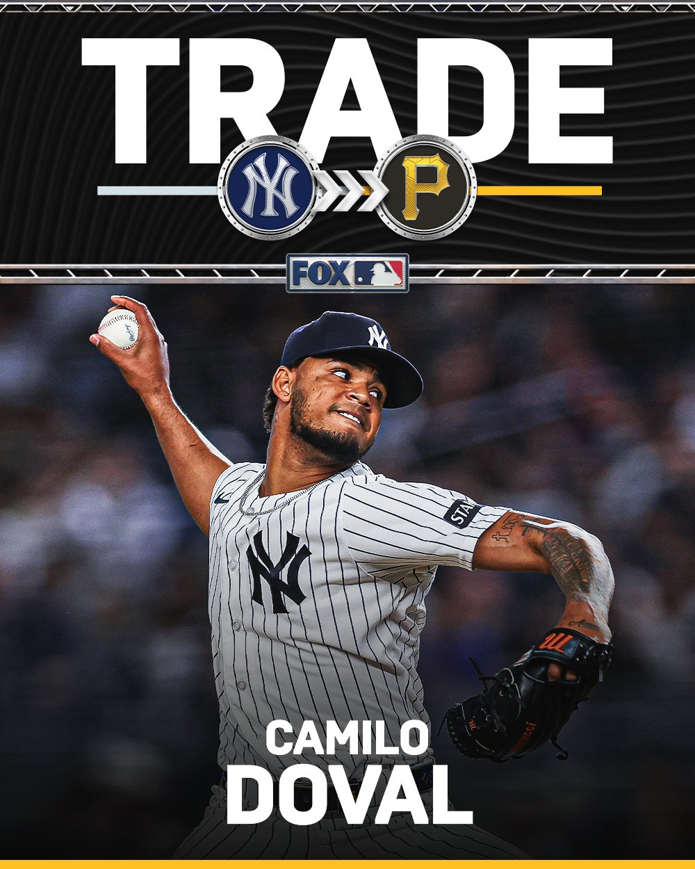Grading MLB trade deadline deals: Will Doval improve Pirates bullpen?