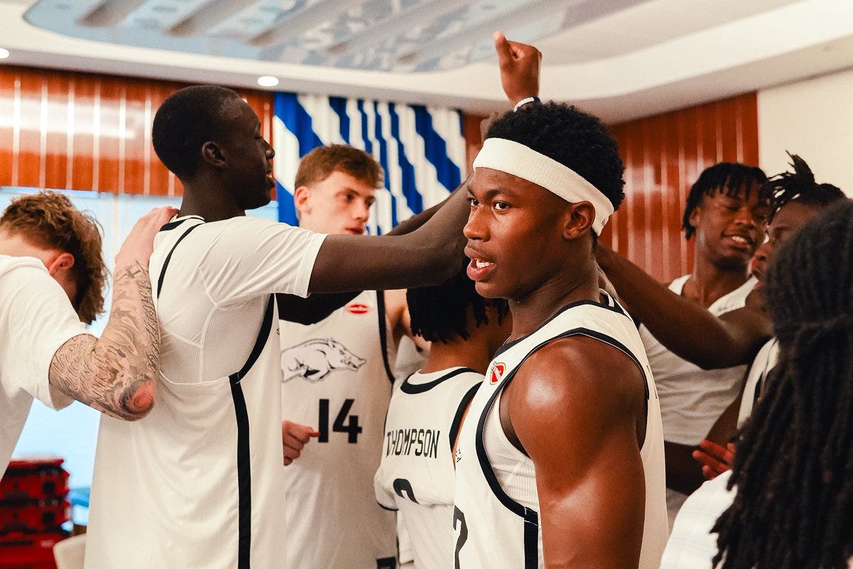 Arkansas basketball blows out Carleton University behind Jordan Smith Jr. triple-double