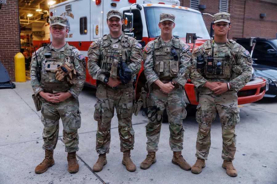 West Virginia National Guardsmen quickly respond to fatal DC shooting