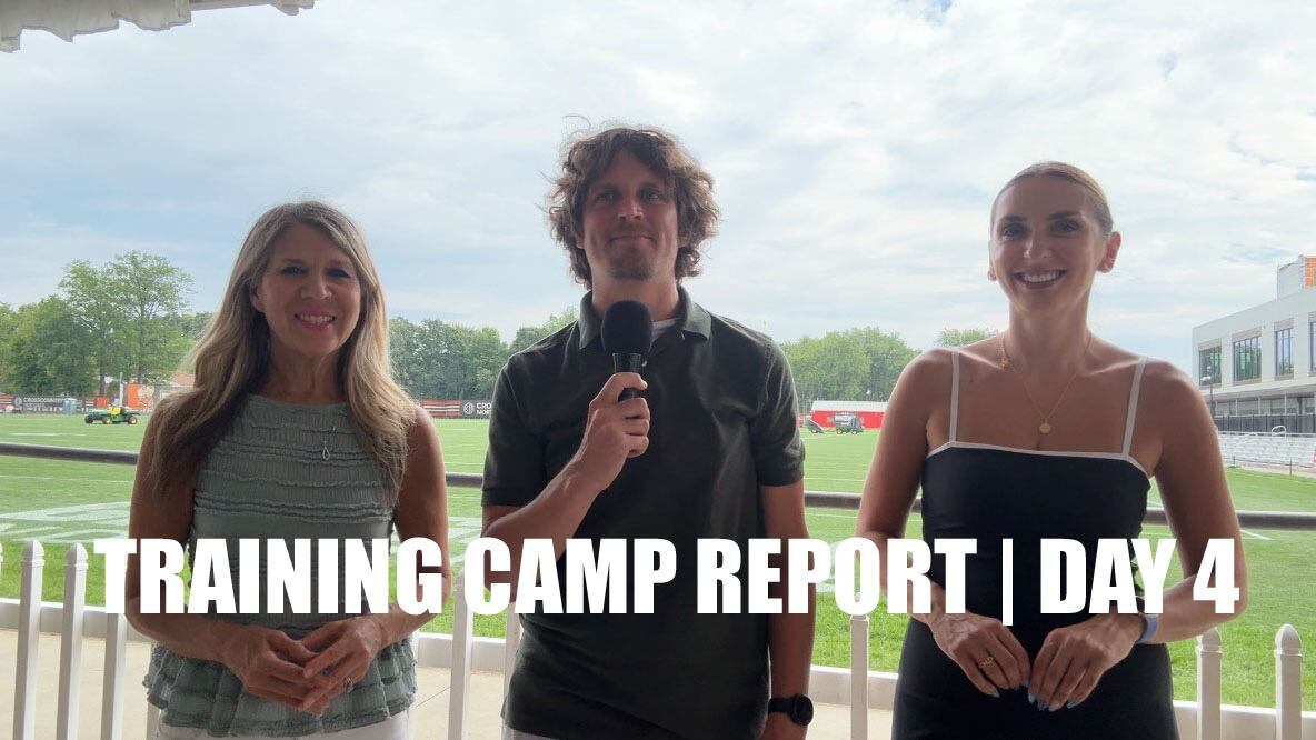 Shedeur Sanders shines on day 4: Browns training camp report (video)