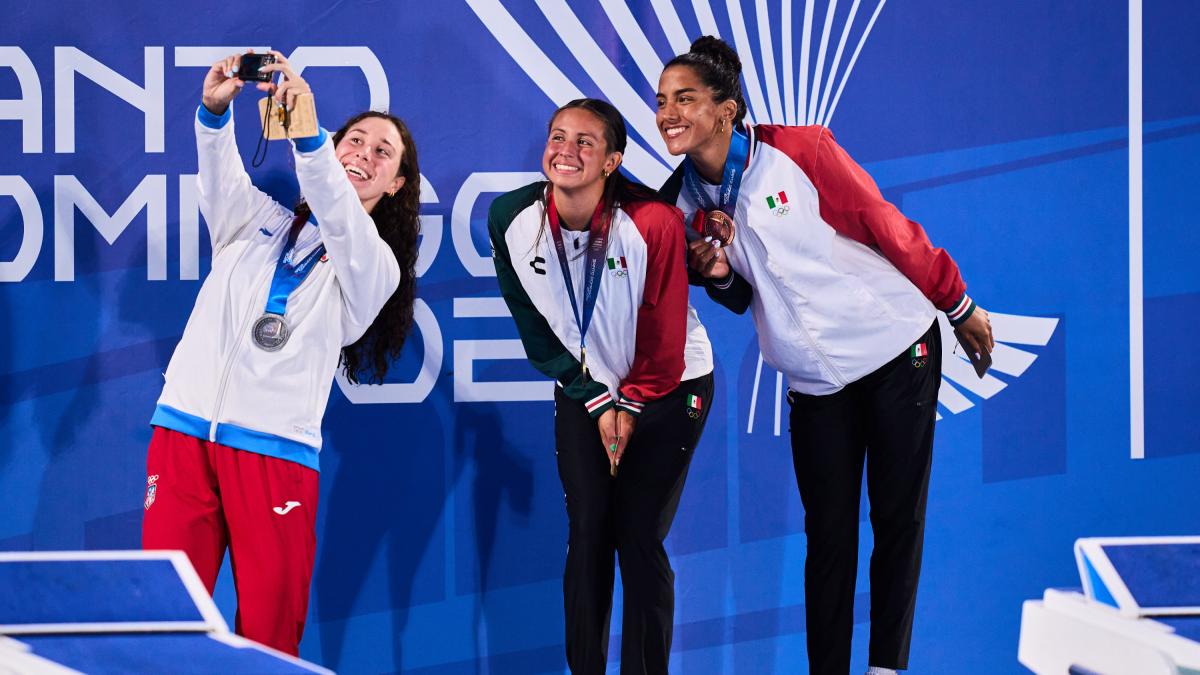 Juegos Centroamericanos 2026: México gana ocho medallas en el cierre de la natación