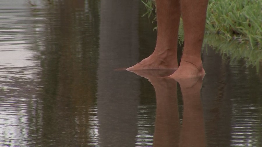 Video: Hudson homeowners say standing water lingers weeks after storms