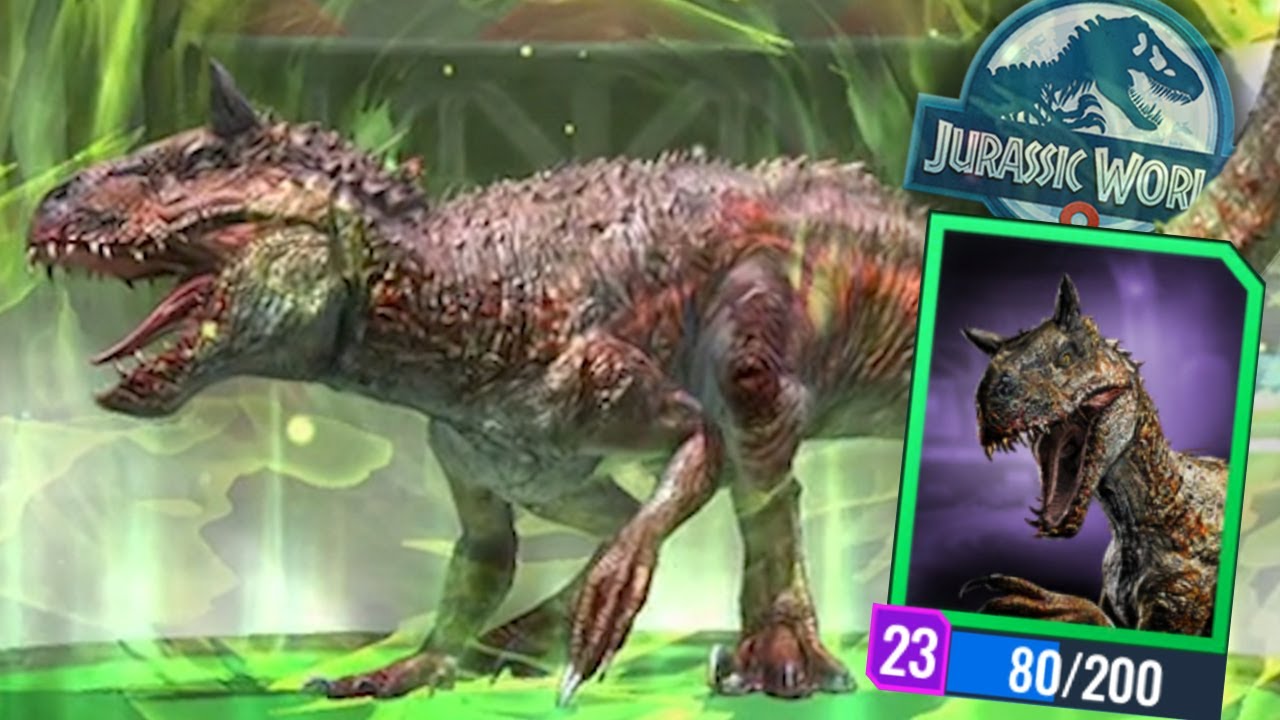Indominus and Carnotaurus hybrid arrives in Jurassic World Alive