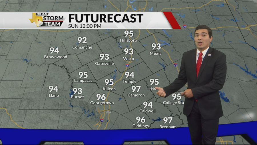 Latest forecast with meteorologist Zavian Colón