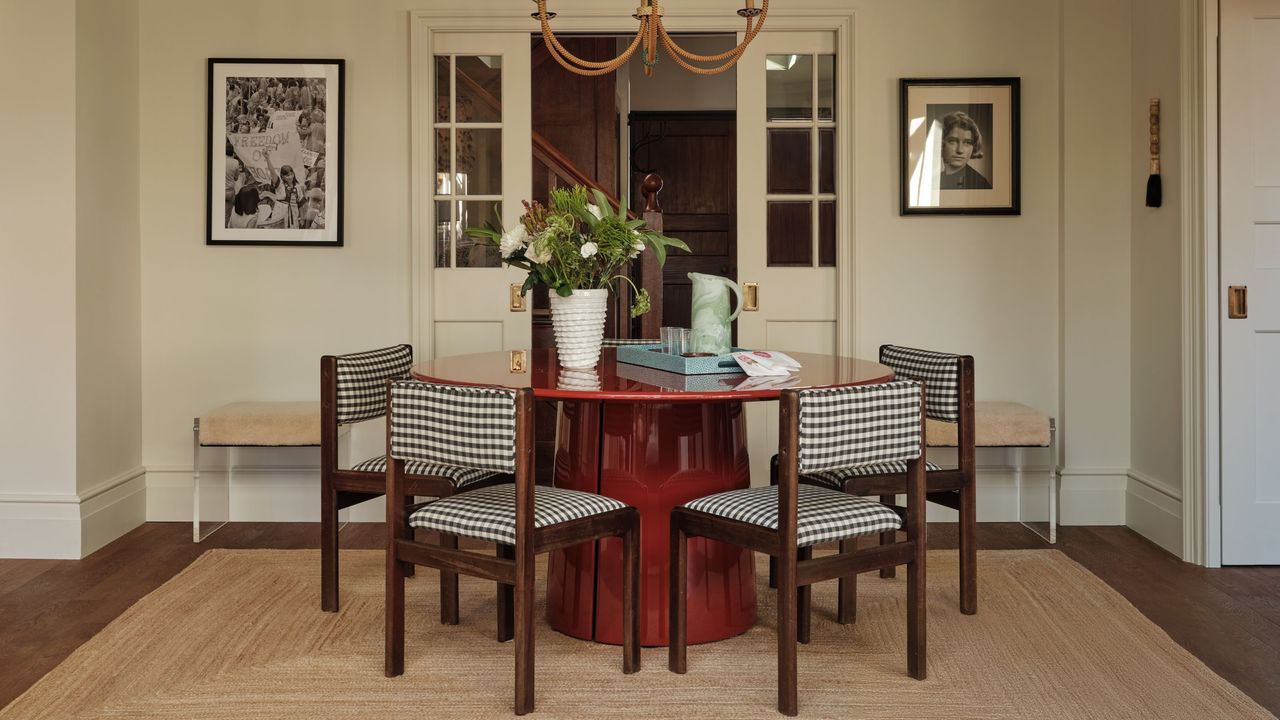 Should a rug go under a dining table? When you should avoid it, and how ...