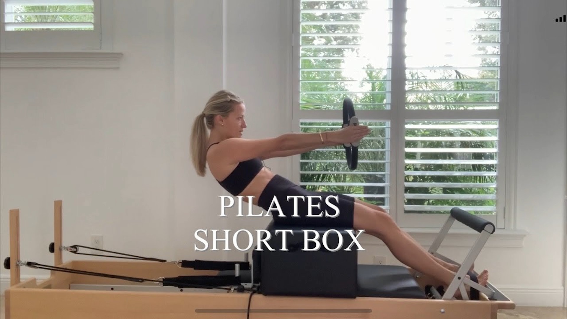 Pilates reformer exercises for flexibility & strength