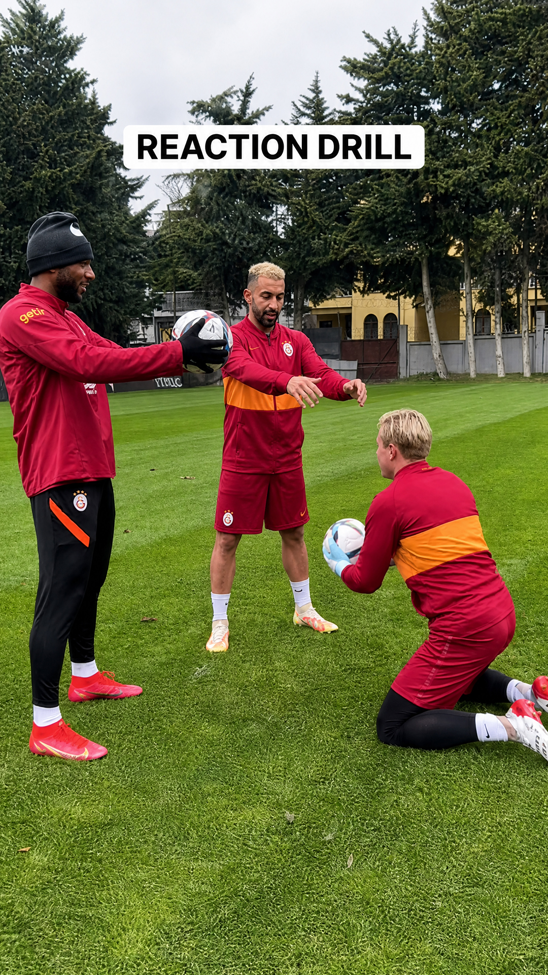 Goalkeeper reaction training drill improves reflexes, coordination and ...