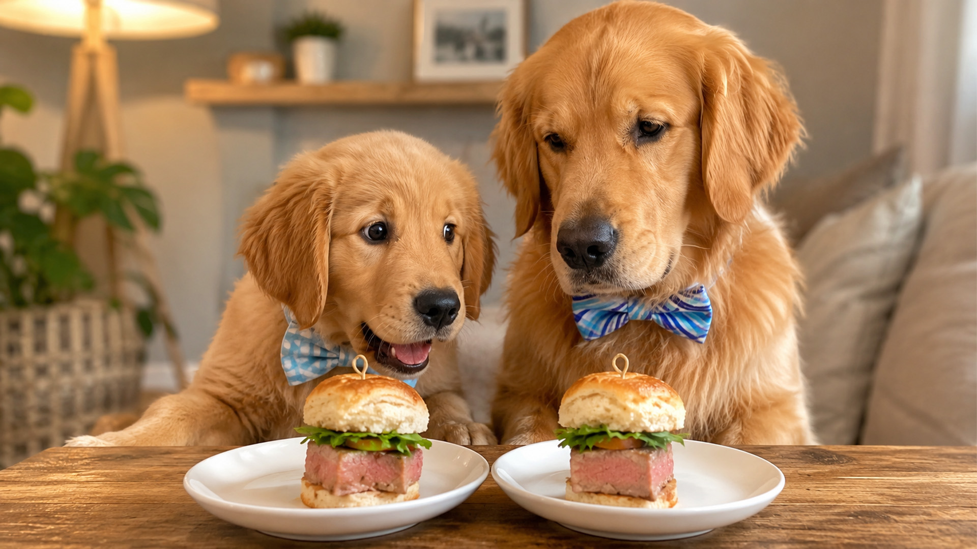 Golden retriever and puppy review fancy sliders