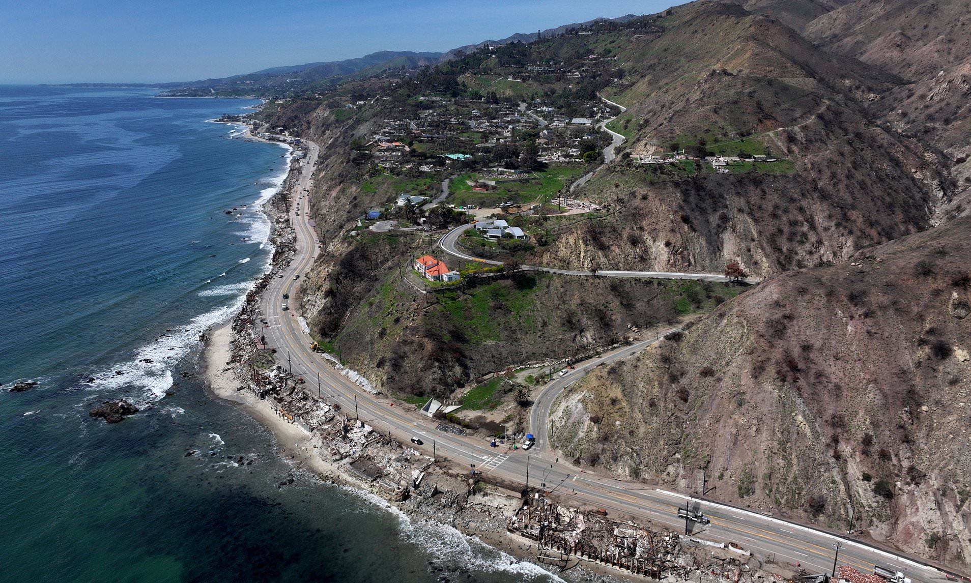 Breathtaking beachfront mansions sit vacant after historic natural disaster