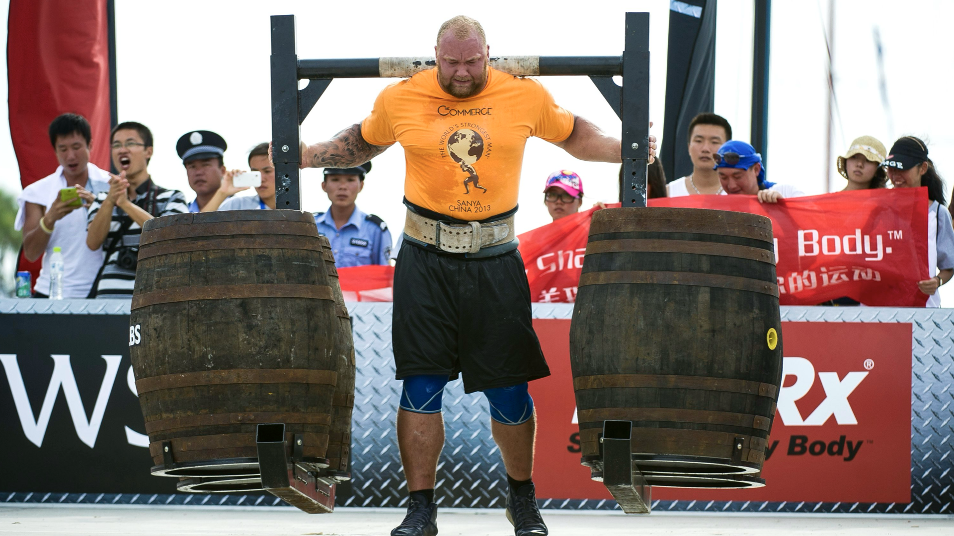 A country smaller than most cities keeps winning world's strongest man