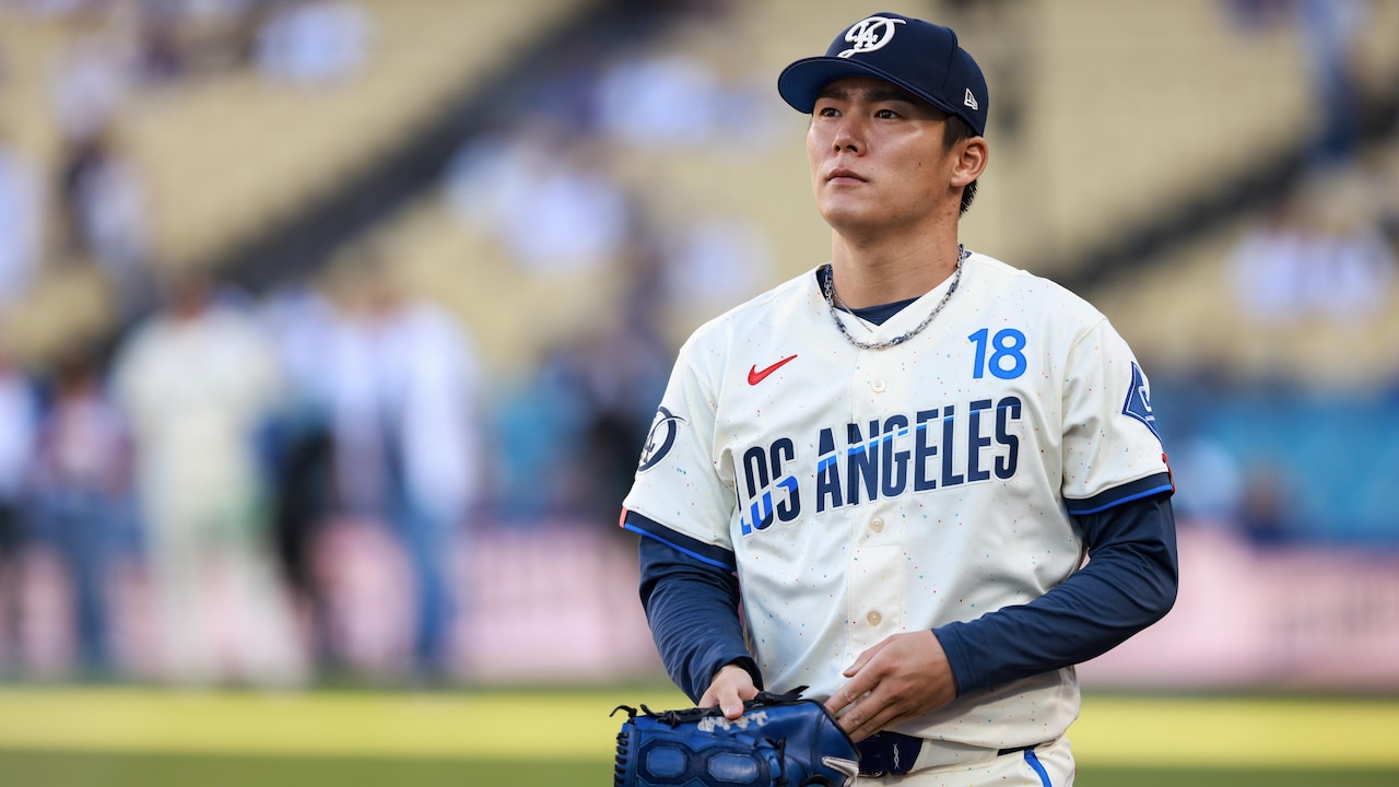 Dodgers' Yoshinobu Yamamoto reacts to Tarik Skubal trade in new video