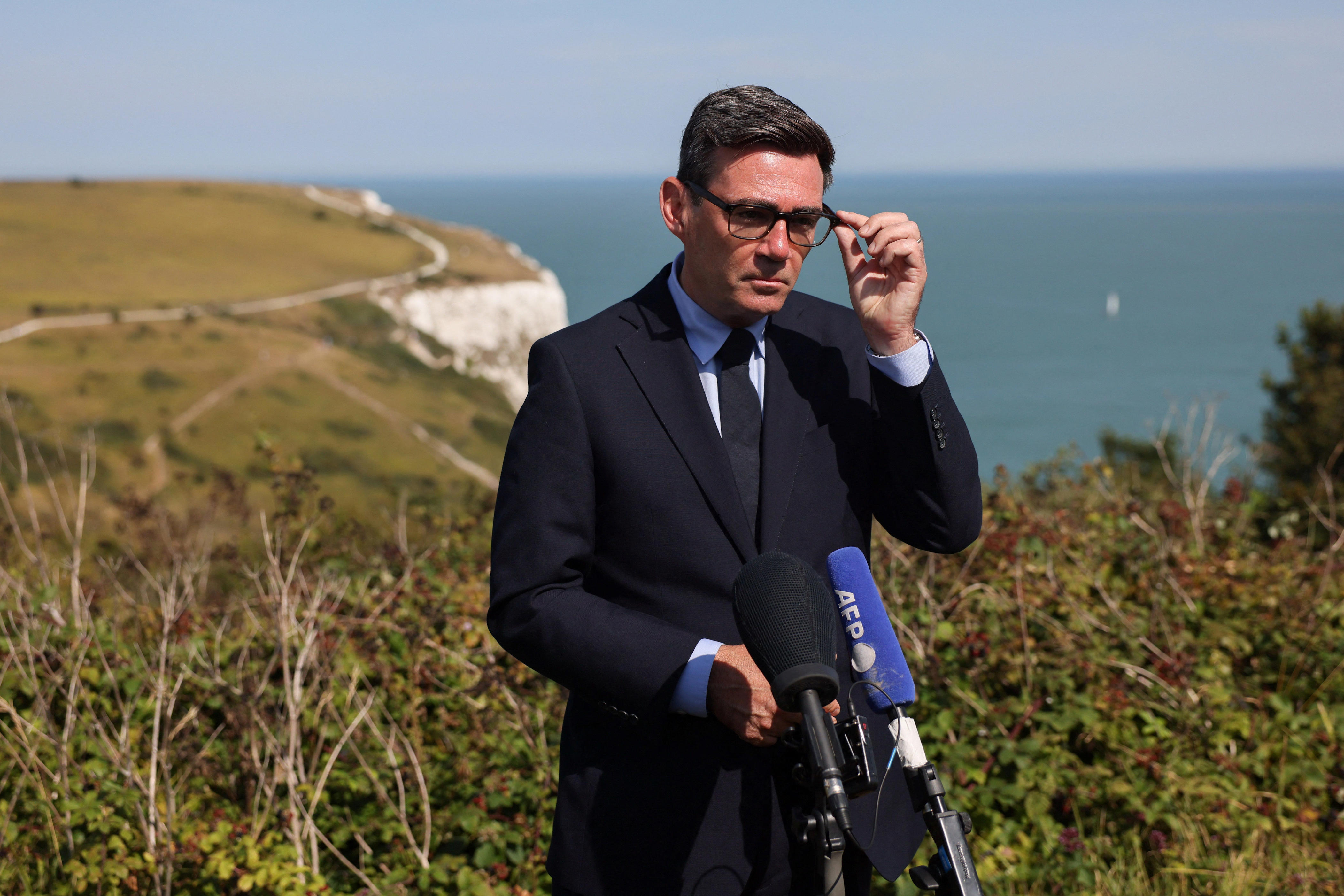 The PM said the British public ‘don’t like the idea that the border looks like it’s not controlled’ (PA Wire)