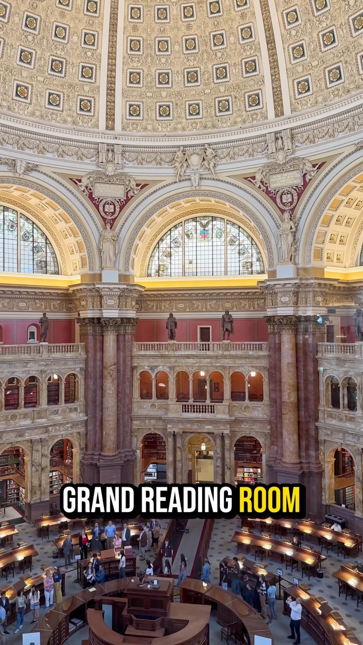 You can just go into the back rooms Library of Congress? #tourist