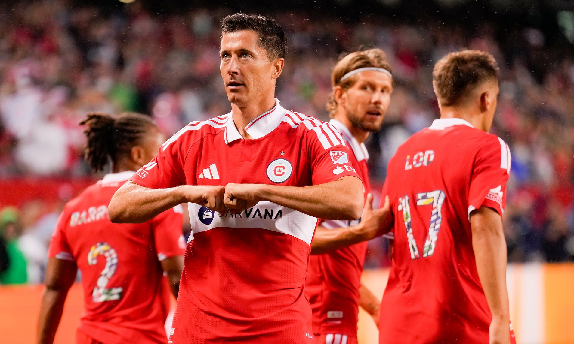 Robert Lewandowski scores twice on MLS home debut - Chicago have a true star, writes Lewis Steele