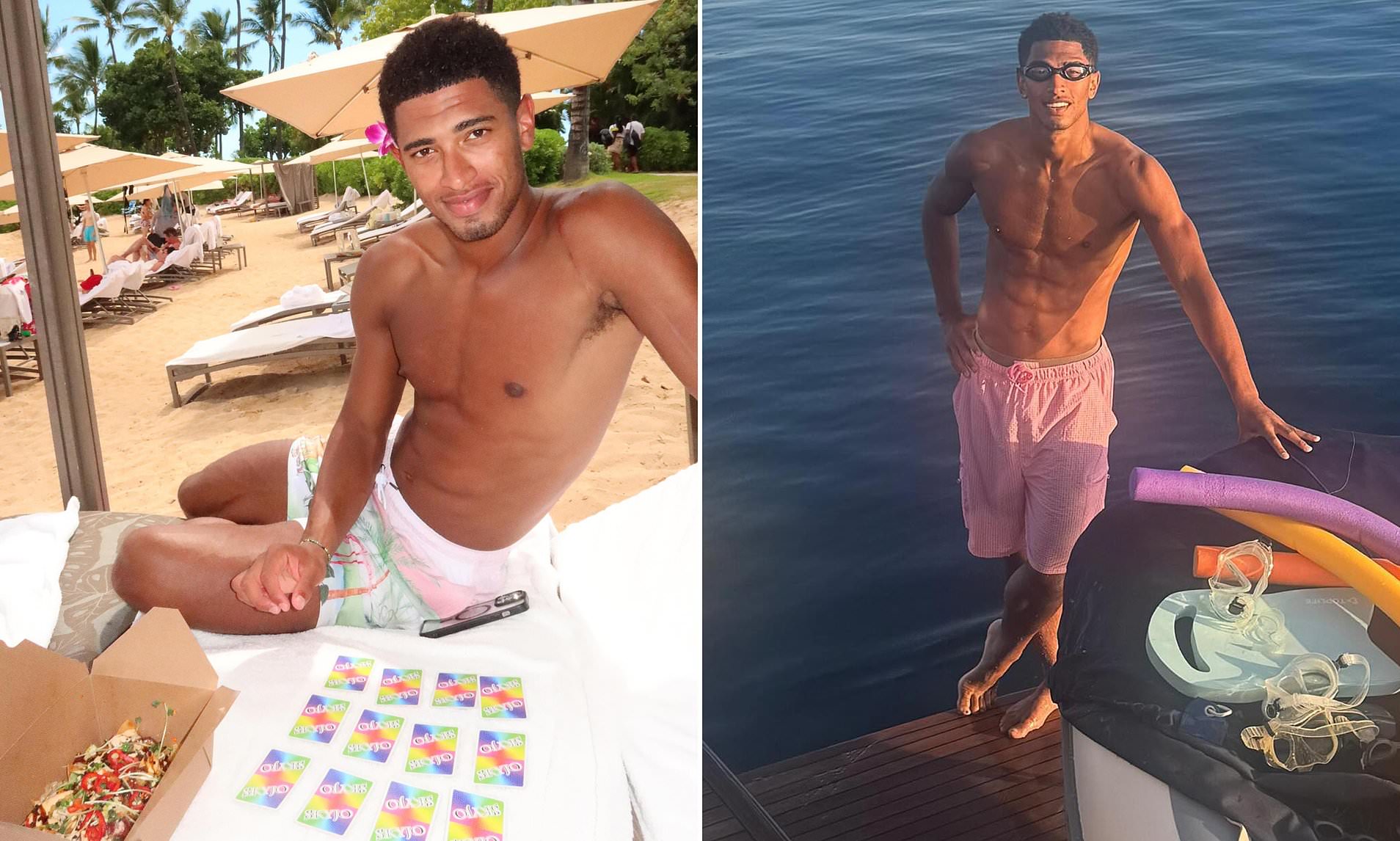 Score-geous! Jude Bellingham embraces his heartthrob status with thirst trap snaps after World Cup