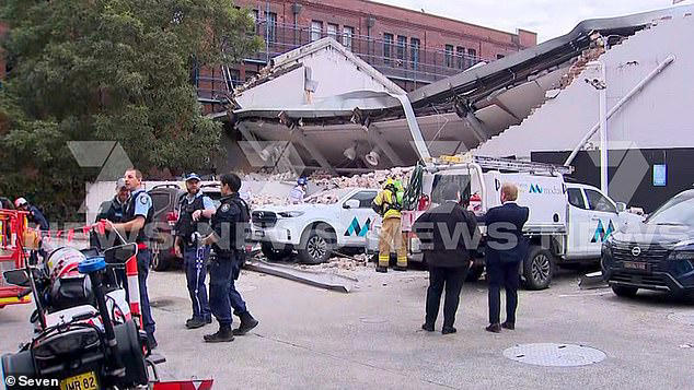 Major emergency response as inner-city building collapses leaving ...