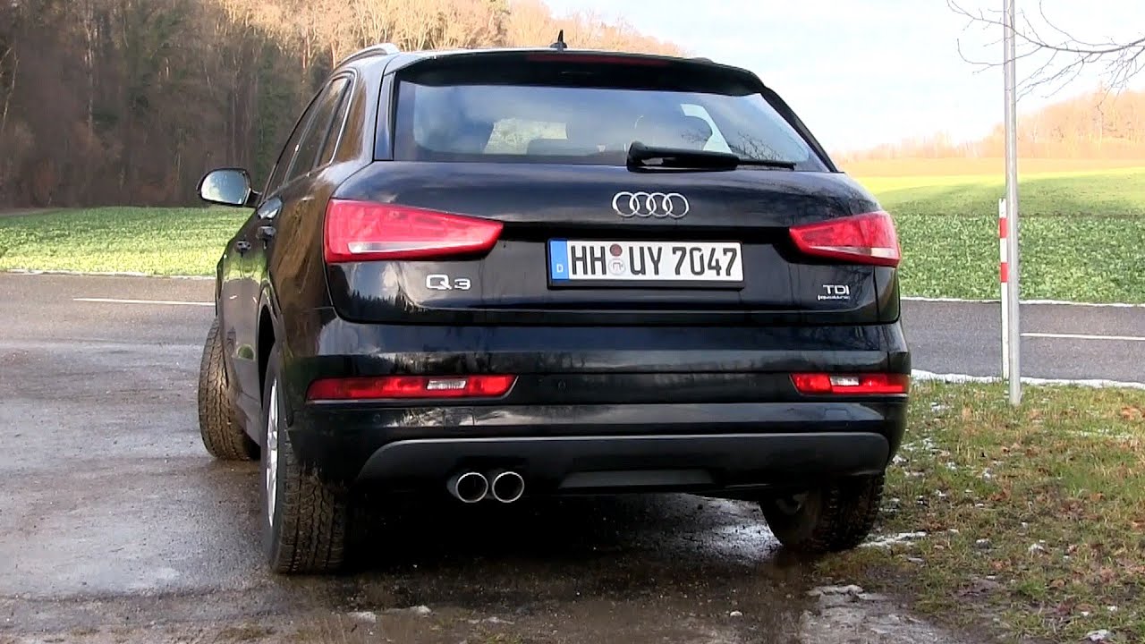 2016 Audi Q3 S-line Quattro 2.0 TDI (184 HP) test drive