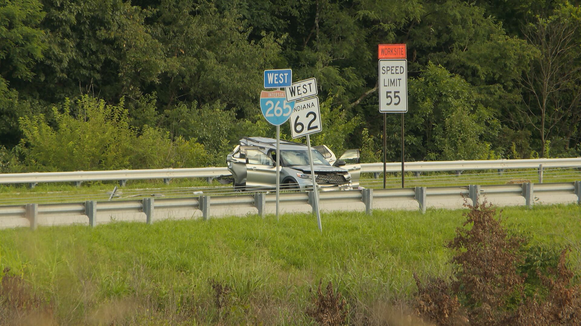 14-year-old killed following 2-vehicle crash on I-265 in New Albany ...