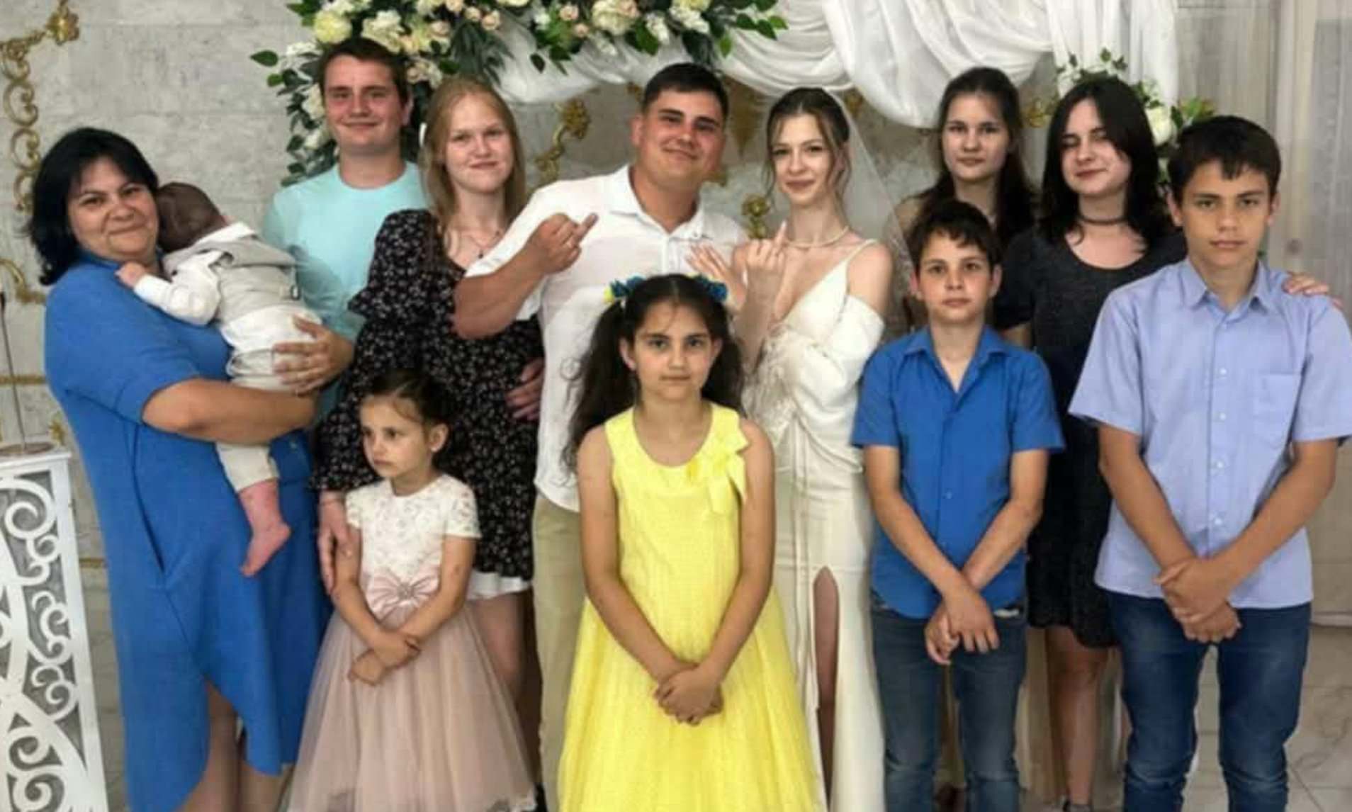 Revealed: All but three family members in this wedding snap were killed by Russian rocket in Ukraine