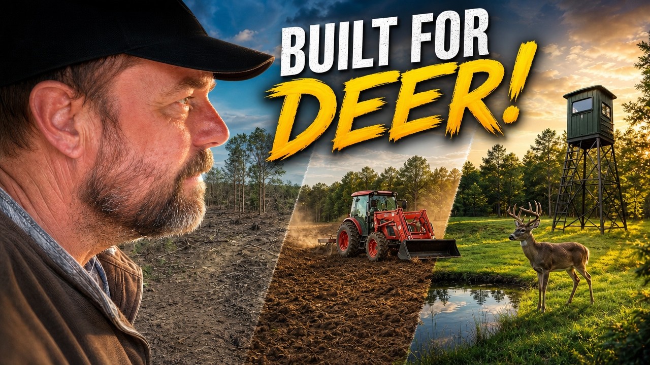 Building my dream deer food plot 3-acre corn & bean adventure