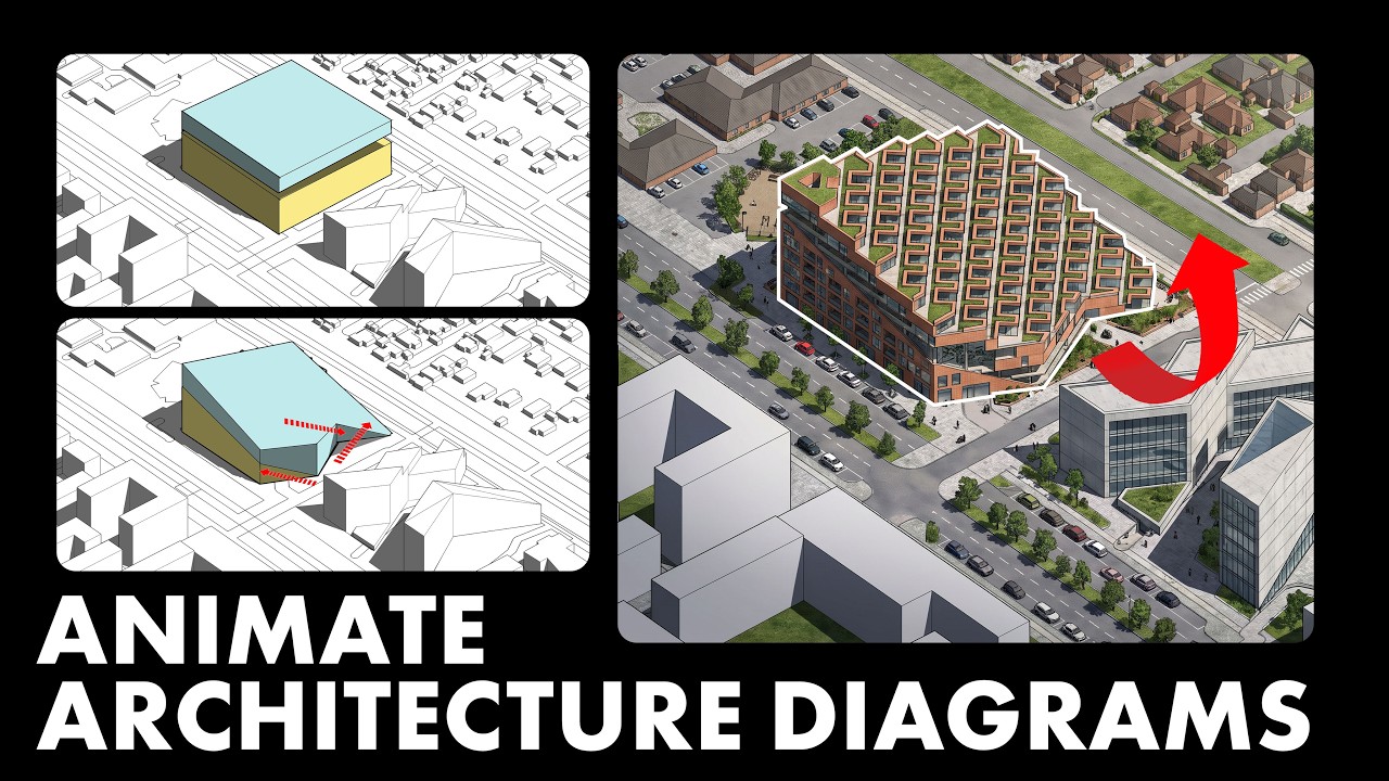 Create architectural motion diagrams with AI in minutes
