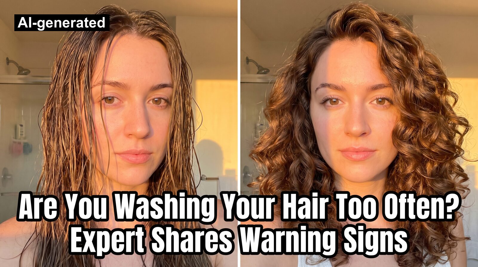 Are you washing your hair too often? Expert shares warning signs