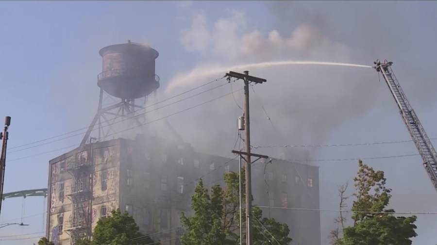 Portland warehouse fire sparks health concerns after asbestos discovery