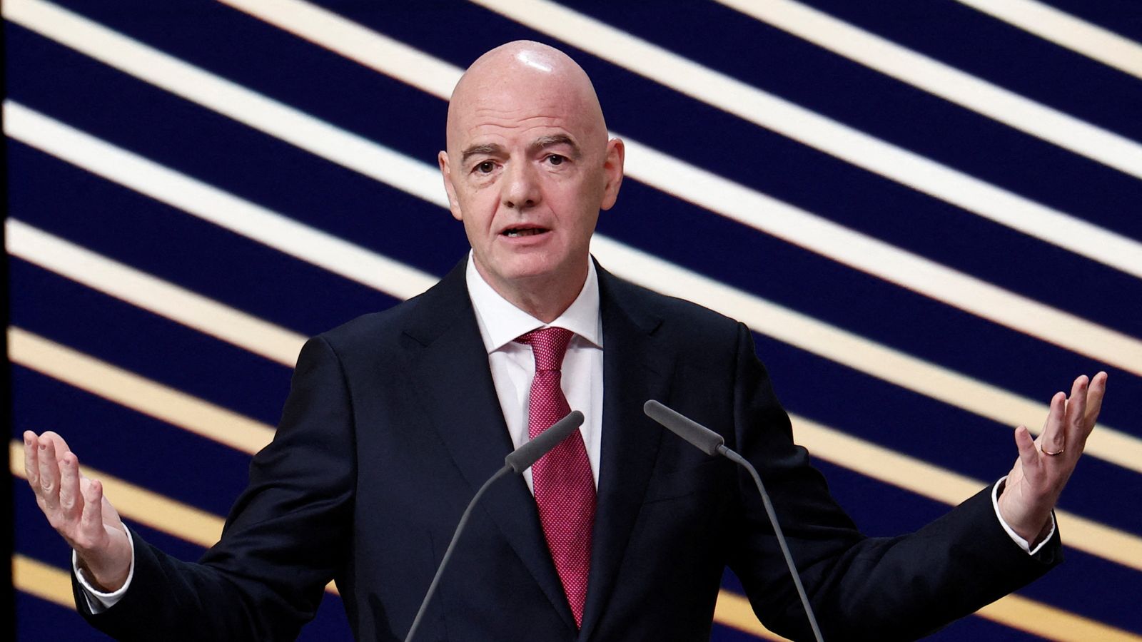 Gianni Infantino. Pic: AP