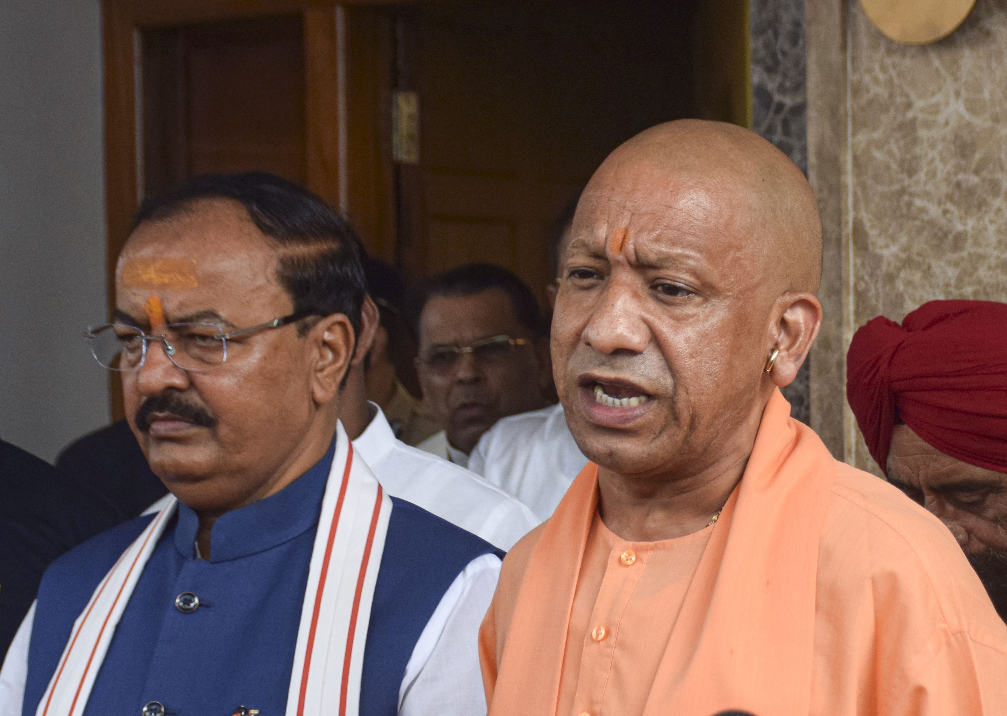 Adityanath hits back at opposition on temple donation theft issue, questions their commitment to Lord Ram