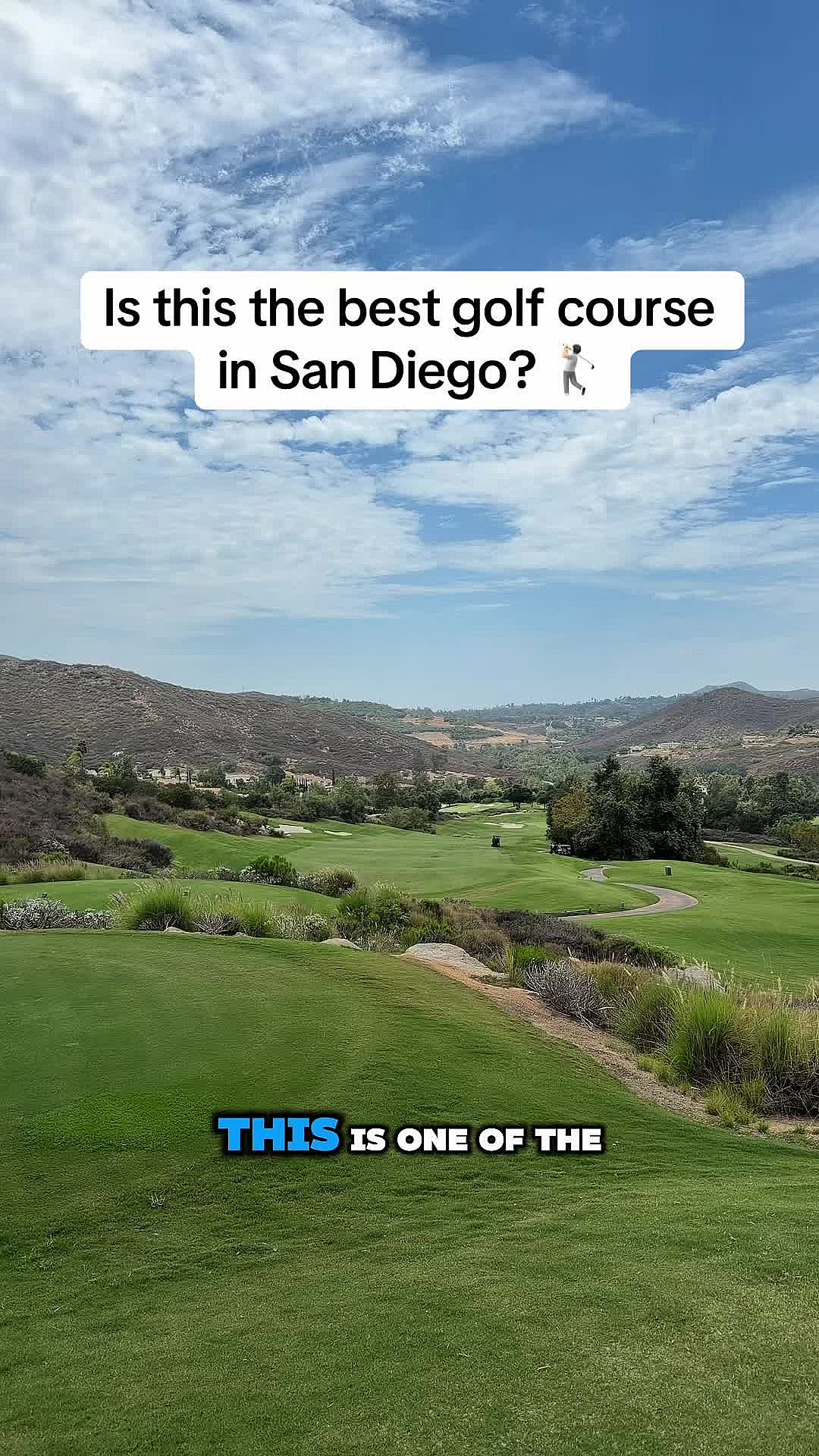 Is this the best golf course in San Diego?