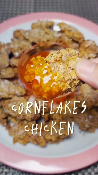 Clever tips for making crunchy cornflake crusted chicken