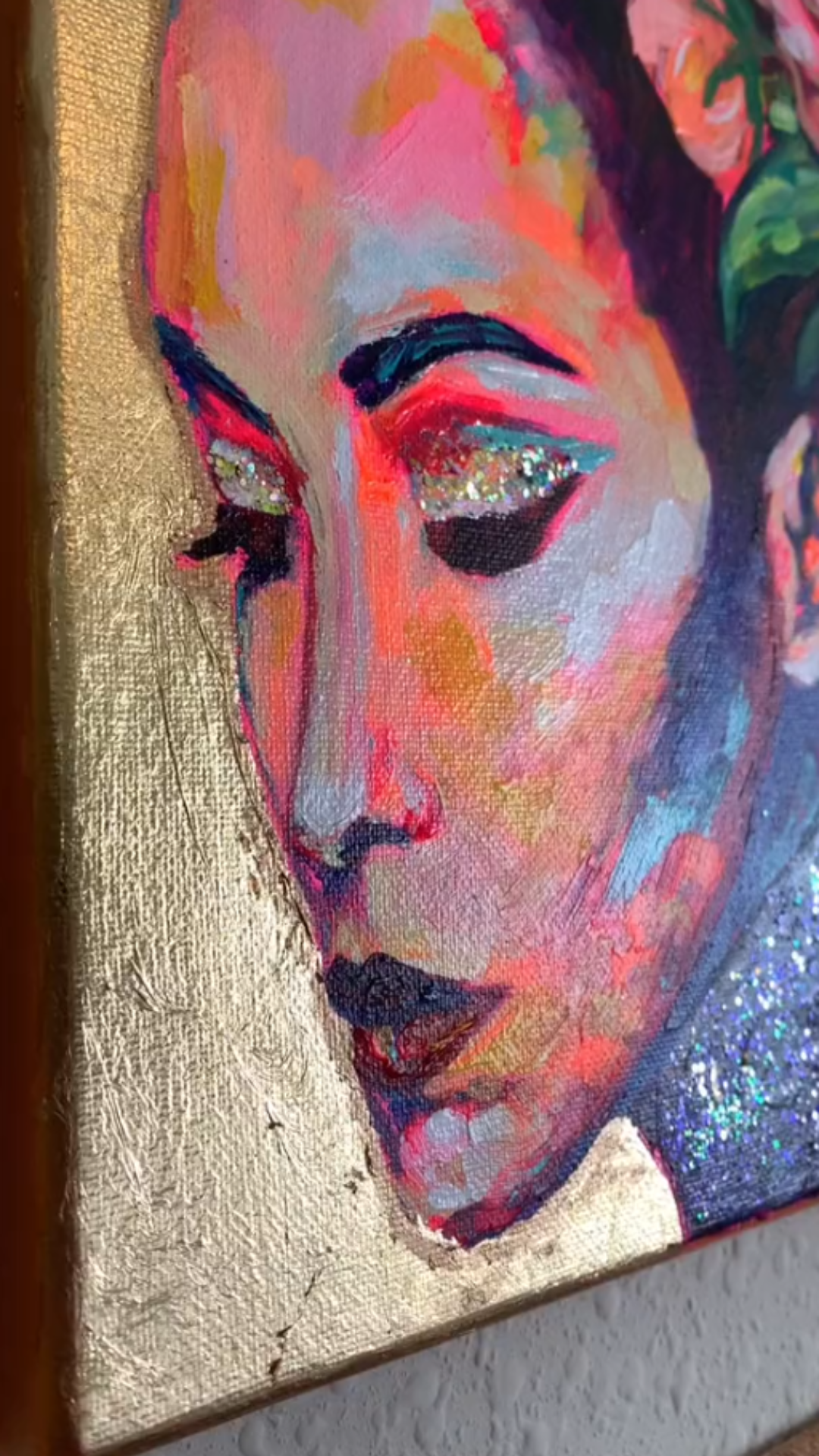 Bold colors made this portrait impossible to ignore