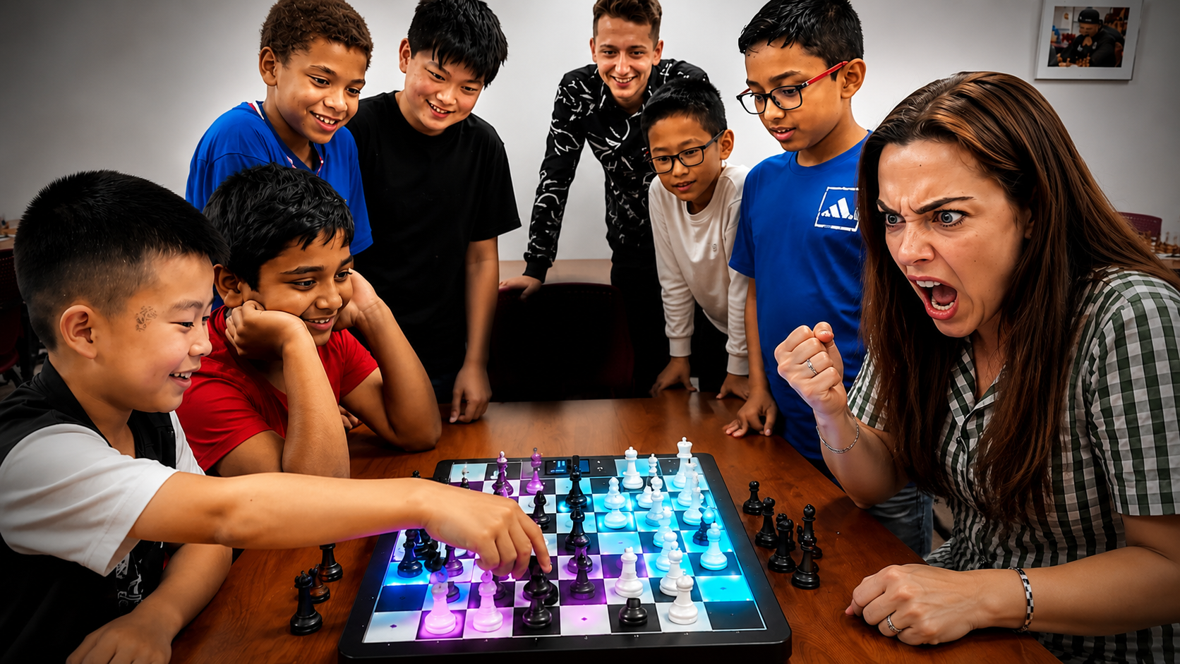 7-year-olds started finding every best move fast... I wasn't ready for ...