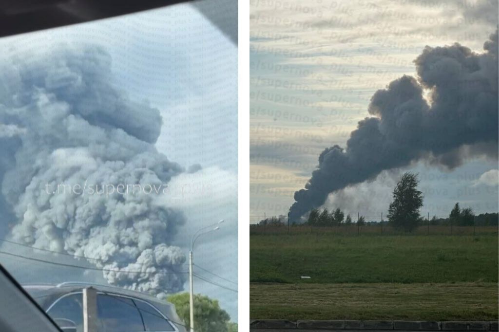 Na niebie zaroiło się od ukraińskich dronów. Potężny atak w Rosji