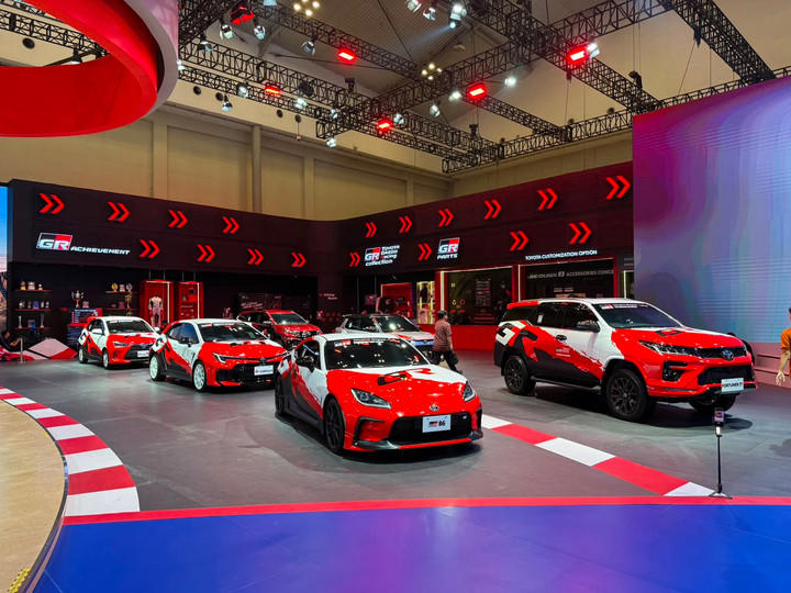 Gazoo Racing zone di GIIAS 2026. Foto: Syahrul Ghiffari/kumparan