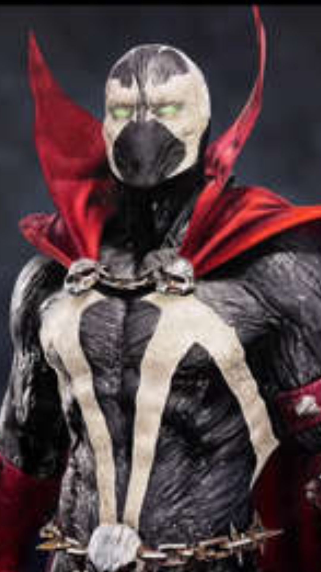 The spawn drawing that appears line by line