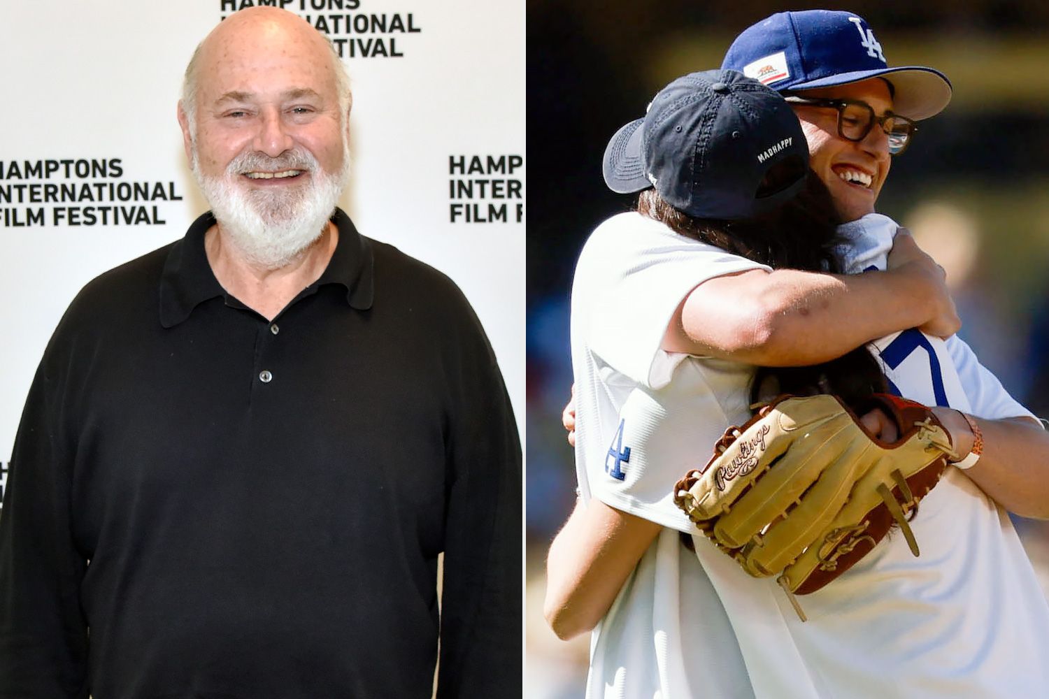 Rob Reiner’s kids Jake and Romy honor dad at Dodgers game with ...