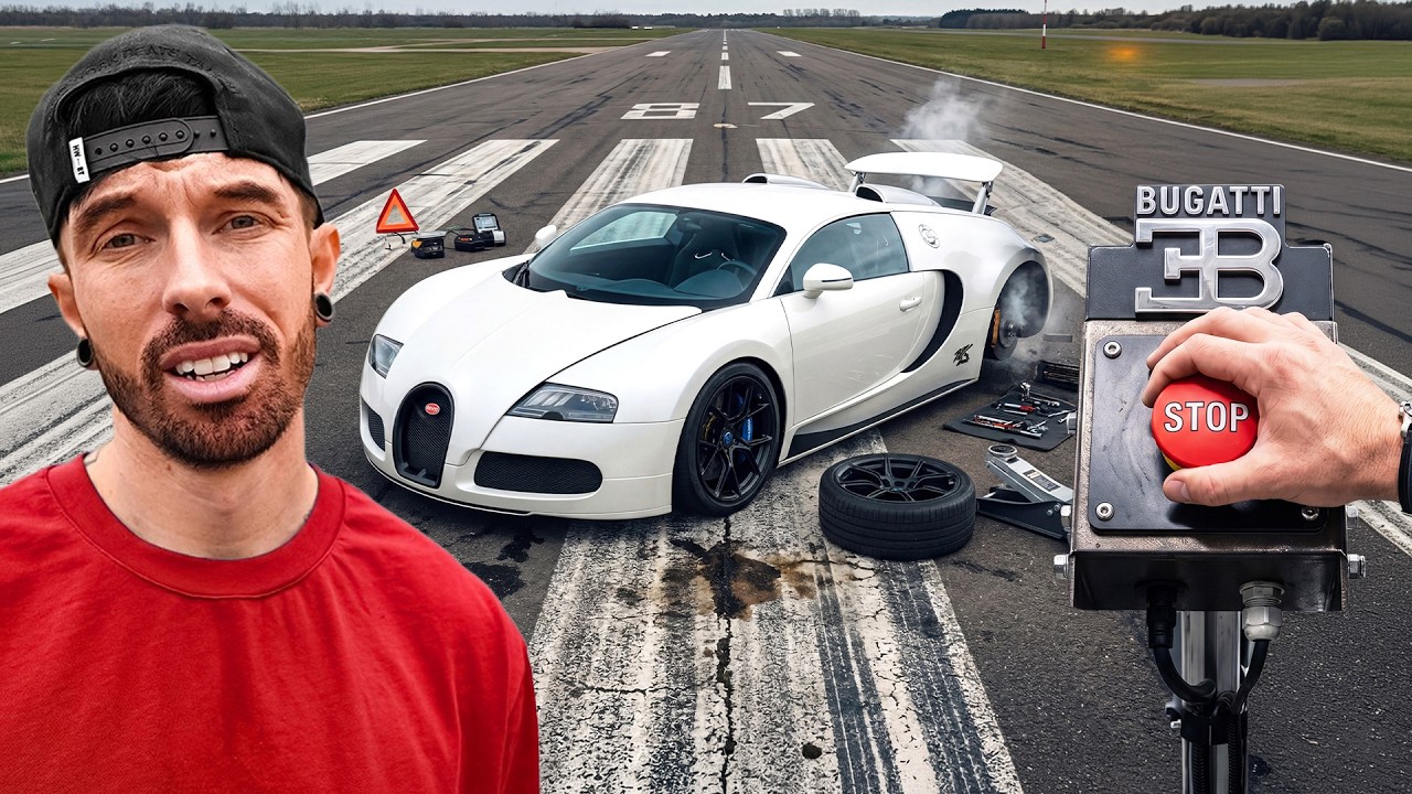 We finally unlocked top speed mode then my Bugatti broke down