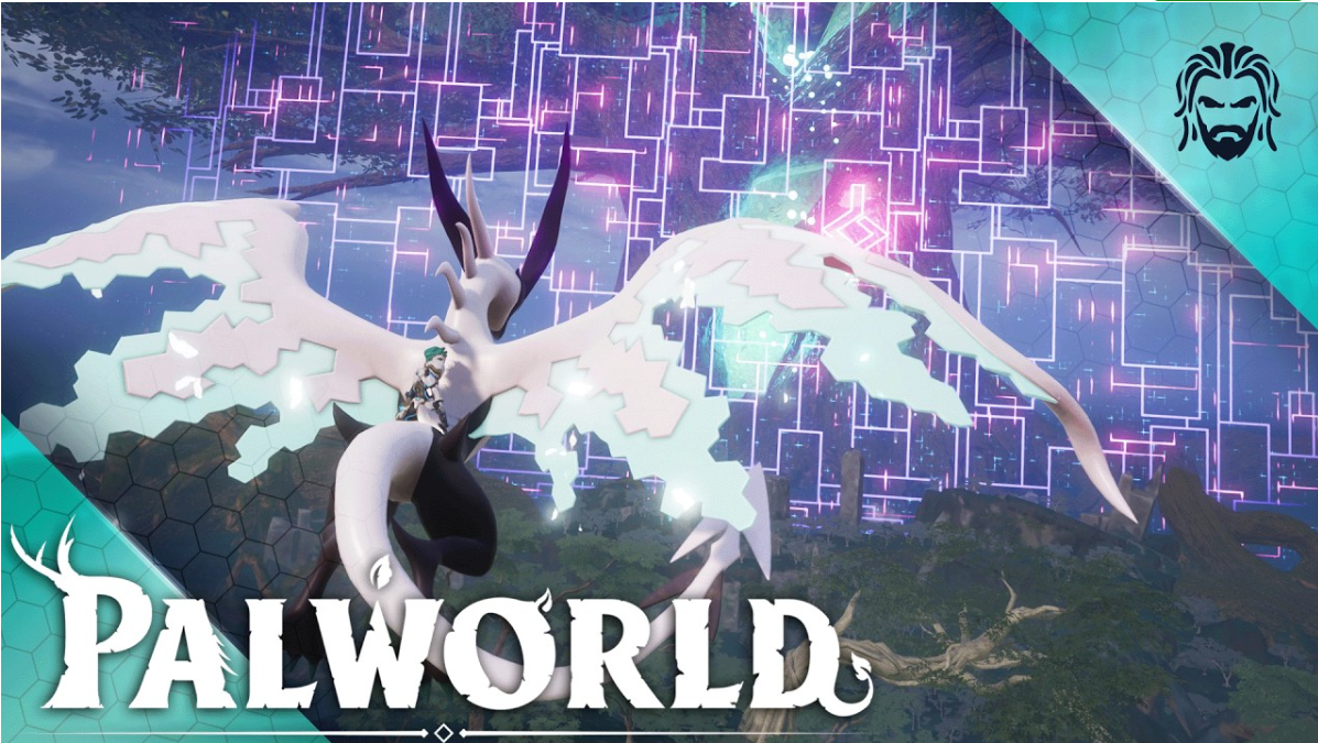 Exploring the World Tree for the first time in Palworld