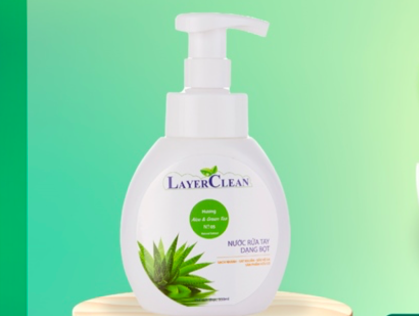 Thu hồi nước rửa tay dạng bọt Layer Clean
