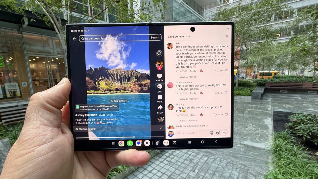 The Galaxy Z Fold 8 shows the one problem Apple's iPhone Fold must solve