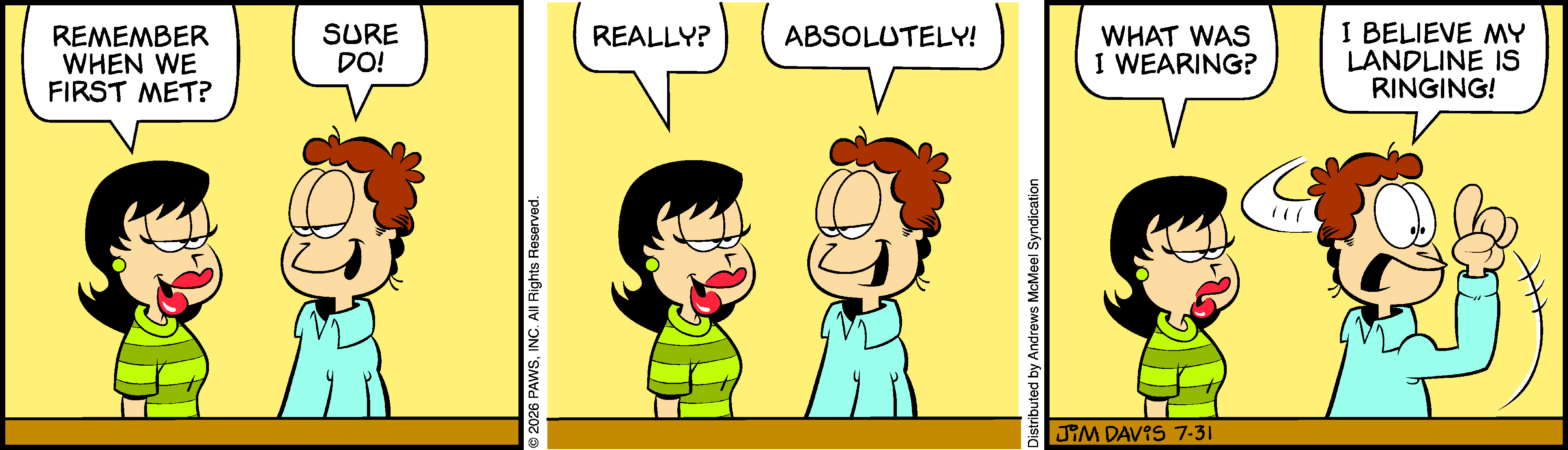 Garfield by Jim Davis