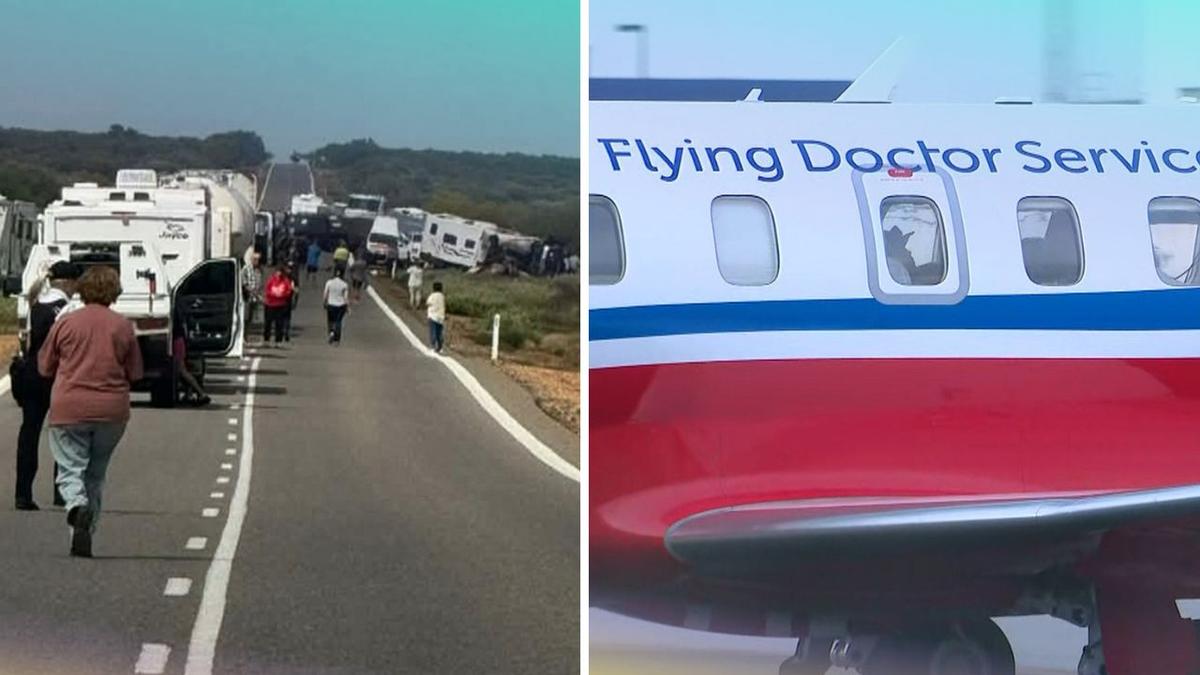Hamelin Pool: Two people killed, child and adult injured in crash involving caravan on North West Coastal Highway