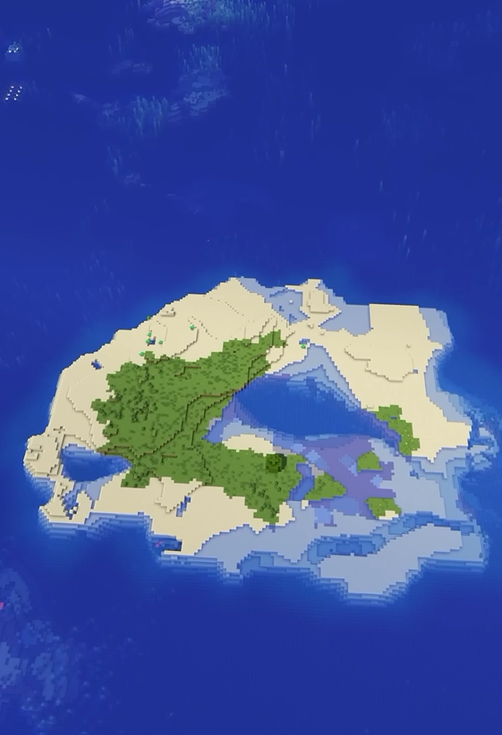Minecraft survival island seed