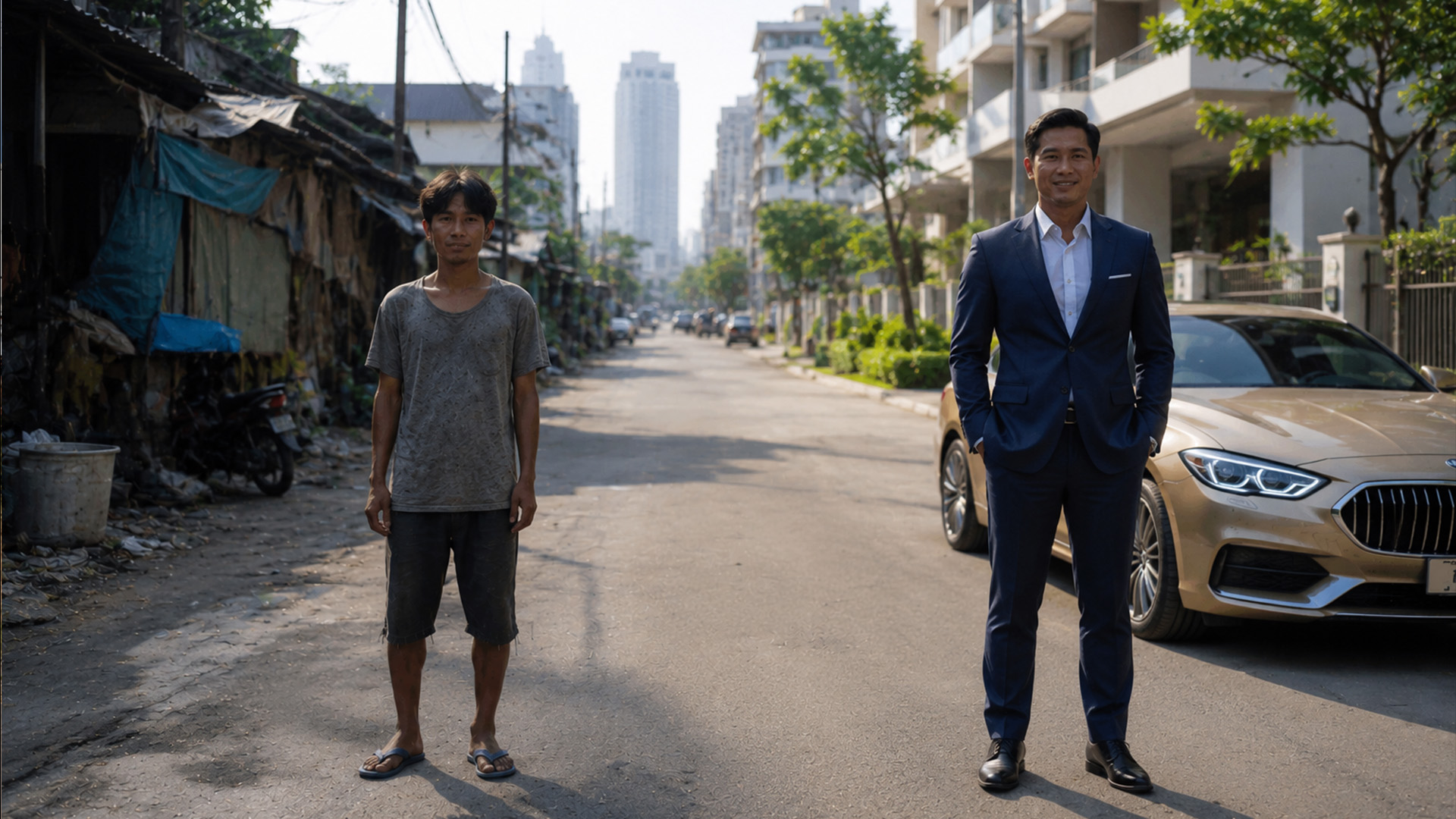 The path from poverty to billionaire