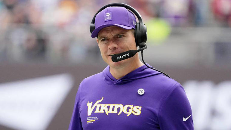 Minnesota Vikings head coach Kevin O'Connell | IMAGN IMAGES via Reuters Connect