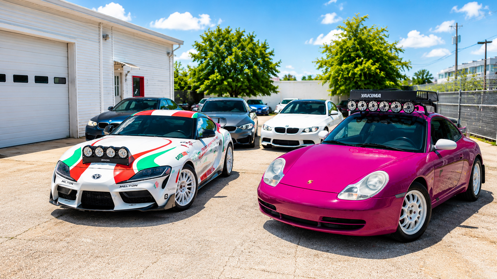 Car collection tour reveals a garage full of problems
