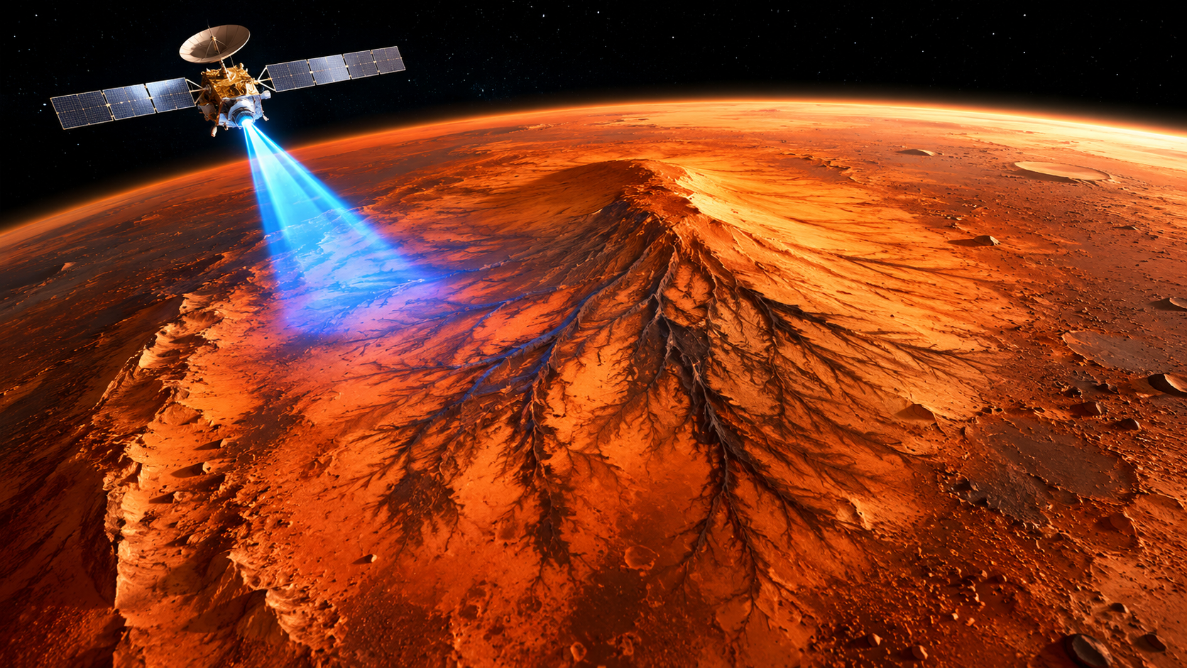 Mars vegetation photos - the tree-like streaks NASA actually found
