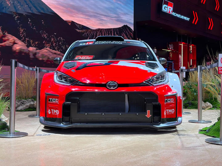 Toyota GR Yaris TGRI di GIIAS 2026. Foto: Syahrul Ghiffari/kumparan