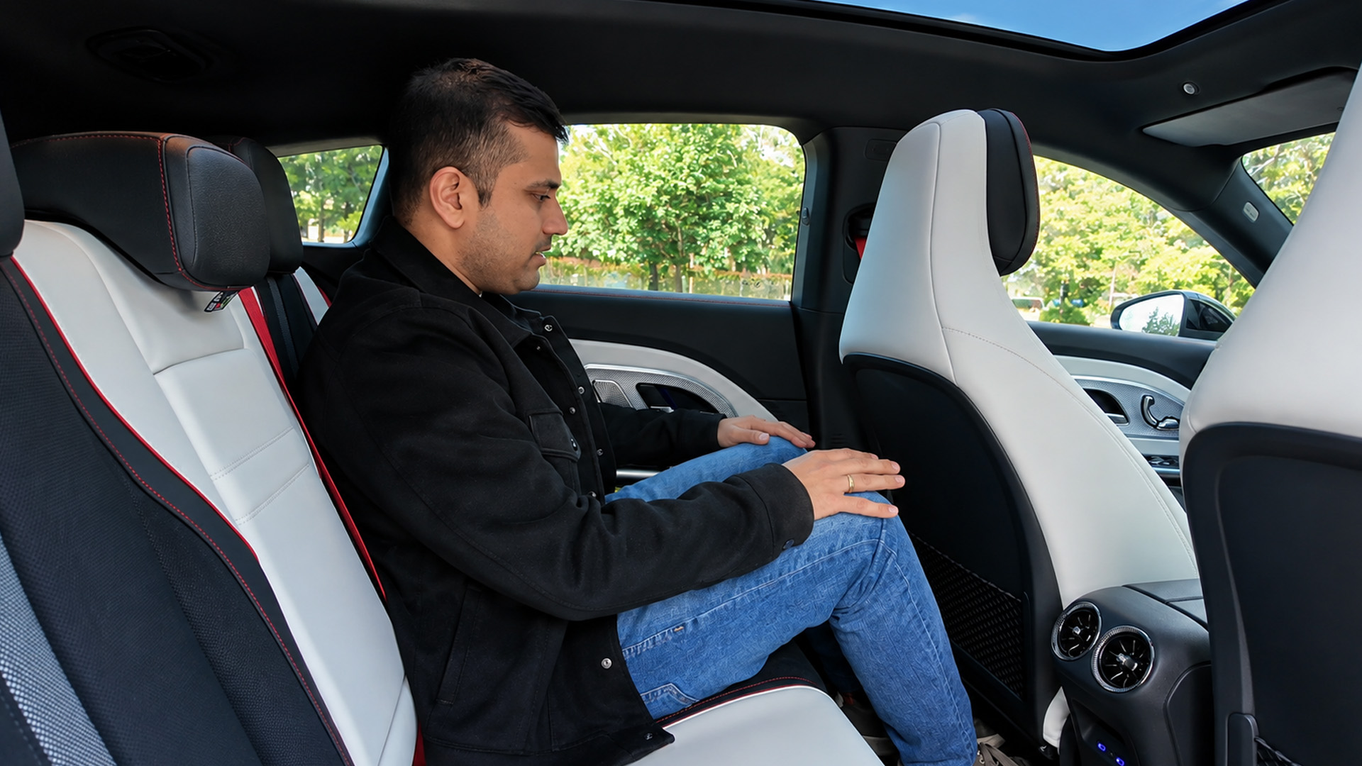 Mercedes CLA shooting brake rear seating position draws attention